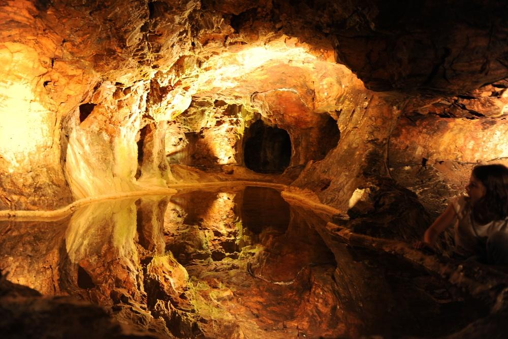 Mines d'argent des rois francs Mines souterraines