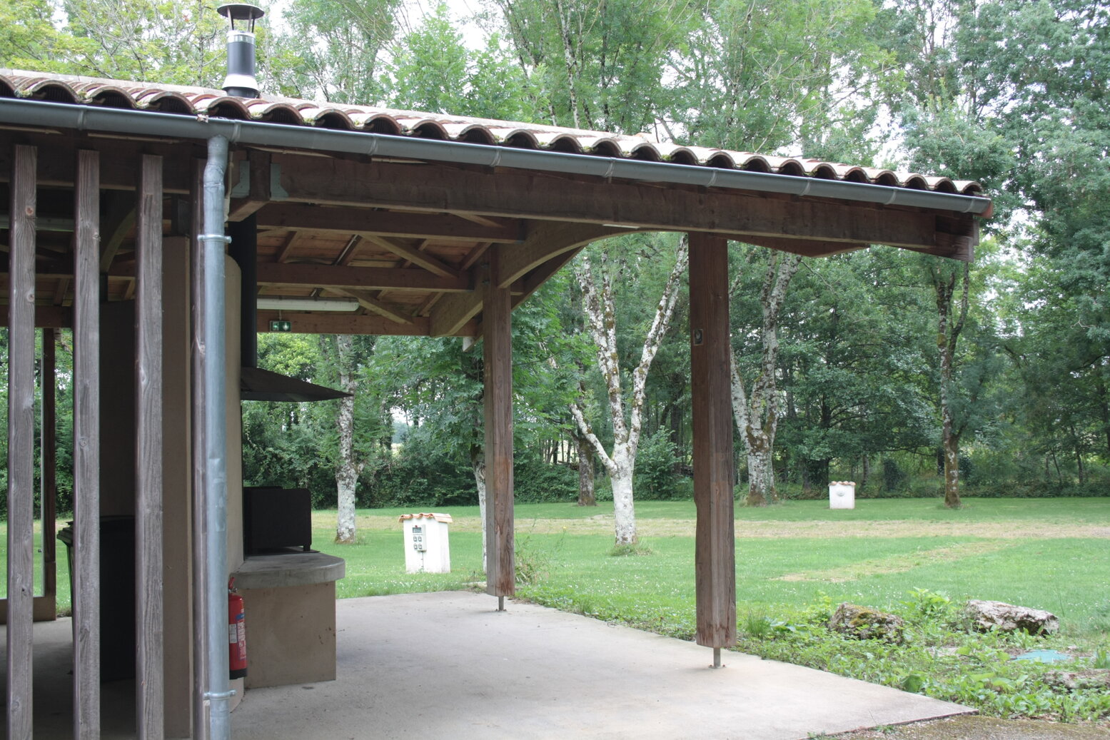 Camping-Lezay-Bâtiment sanitaire